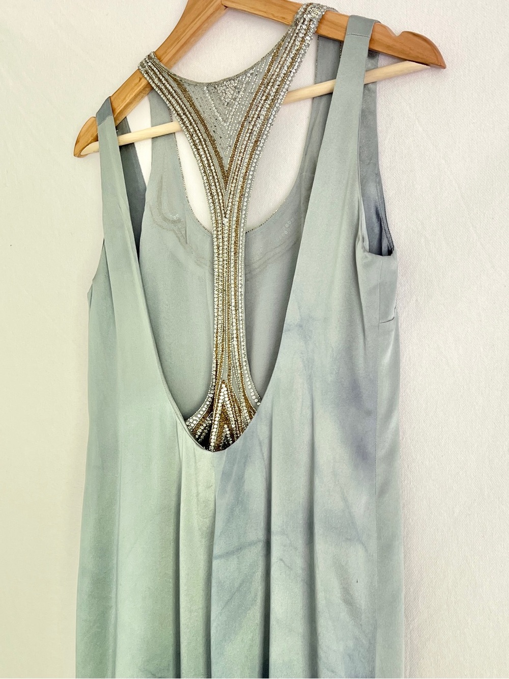 Ralph Lauren Collection Runway SS2010 Silk Beaded Art Deco 2 Piece Gown Rare Sz4 - Picture 5 of 16